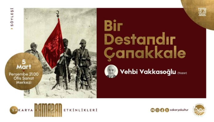 Ofis Sanat Merkezi'nde 'Bir Destandır Çanakkale' Söyleşisiyle Milli Değerler Anlatılacak