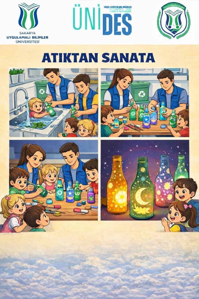 İyilik Gönüllüleri'nin 'Atıktan Sanata' Projesi ÜNİDES Programından Destek Almaya Hak Kazandı