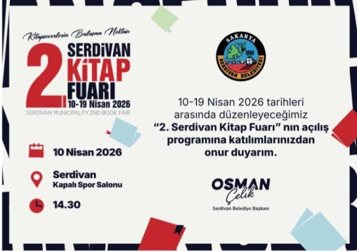 Serdivan’da 2. Kitap Fuarı Başlıyor: Öğrencilere Yönelik Sosyal Sorumluluk ve Kültür Etkinlikleri