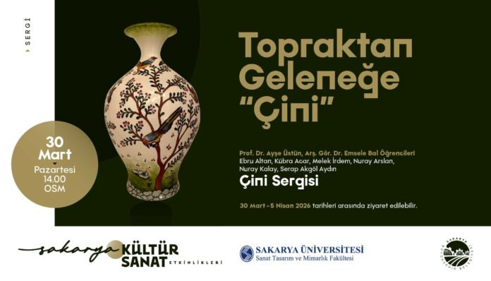 Sakarya'da Üniversiteli Öğrencilerin Çini Sergisi OSM'de Sanatseverlerle Buluşuyor