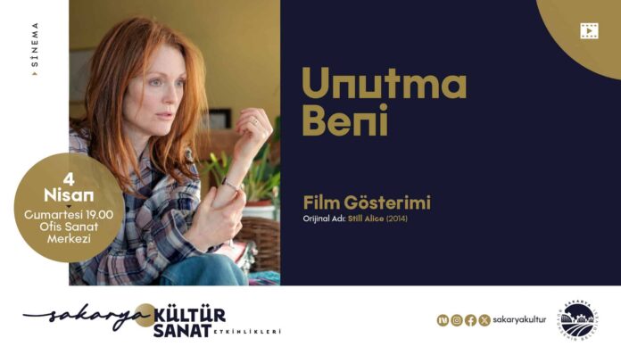 Nisan Ayı Kültür Sanat Takvimi 'Unutma Beni' Filmiyle Ofis Sanat Merkezi'nde Başlıyor